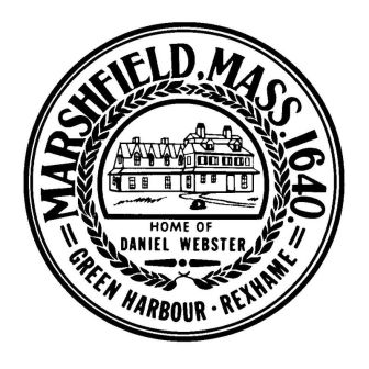 Marshfield, MA Daniel Webster Logo